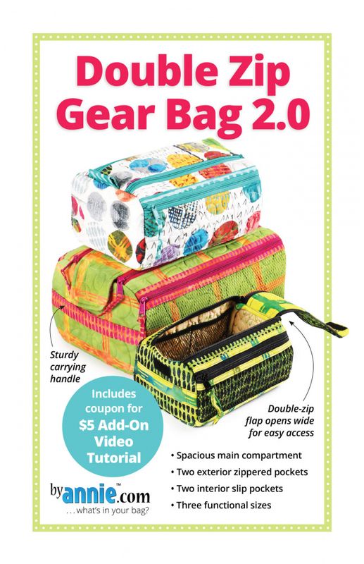 byAnnie - Double Zip Gear Bag 2.0 