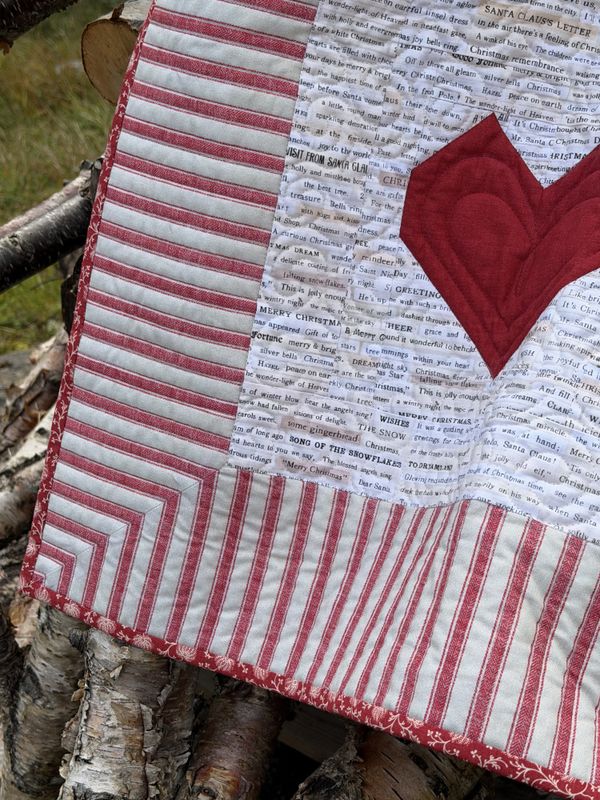 Til inspirasjon - en koselig julequilt 