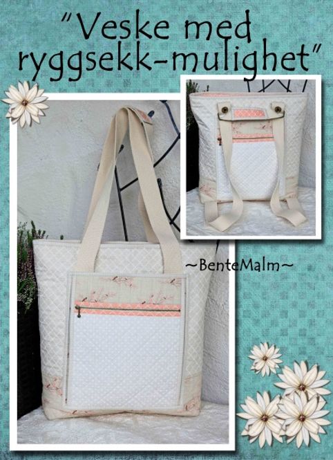 Hovedbilde Veske med ryggsekk mulighet