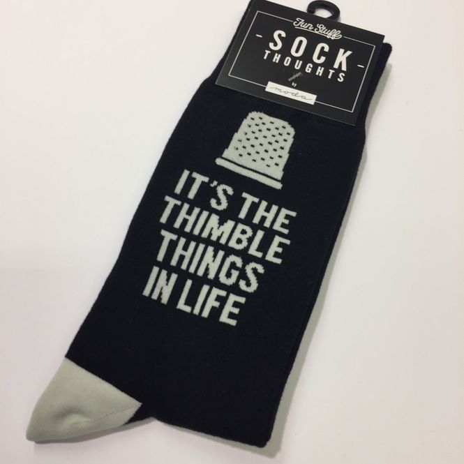 Hovedbilde Sokker  -  Its the thimble ...