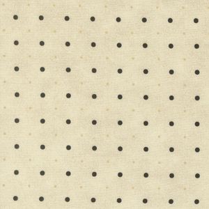 Posh dotter - mørke dotter på lys bunn