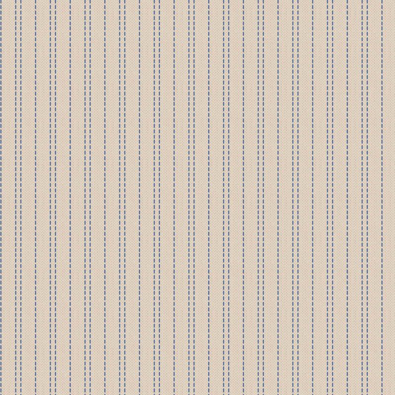 Tilda - Creating memories   Seamstripe Blue 