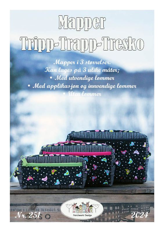 Mapper Tripp-trapp-tresko - mønster på mapper  