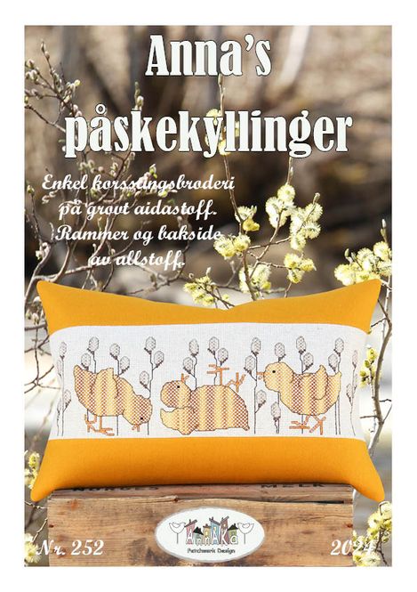 Hovedbilde Anna`s påskekyllinger mønster