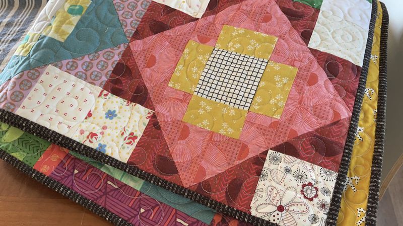 Til inspirasjon - Meadowland quilt