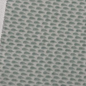 Jen Kingwell - Lollies Gathered - Støvet grønn dråper på hvit bunn