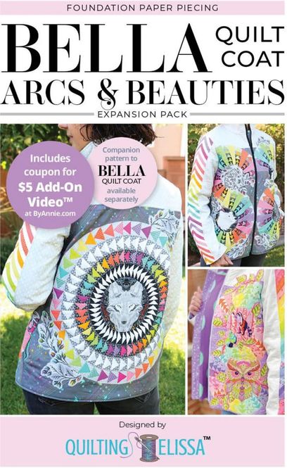 Hovedbilde Mønster Bella  - Quilt coat - ...