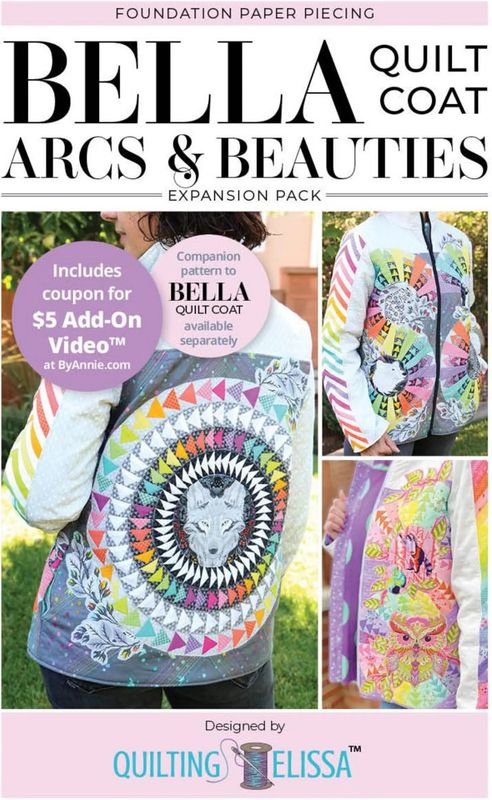 Mønster Bella  - Quilt coat - Arcs & Beauties