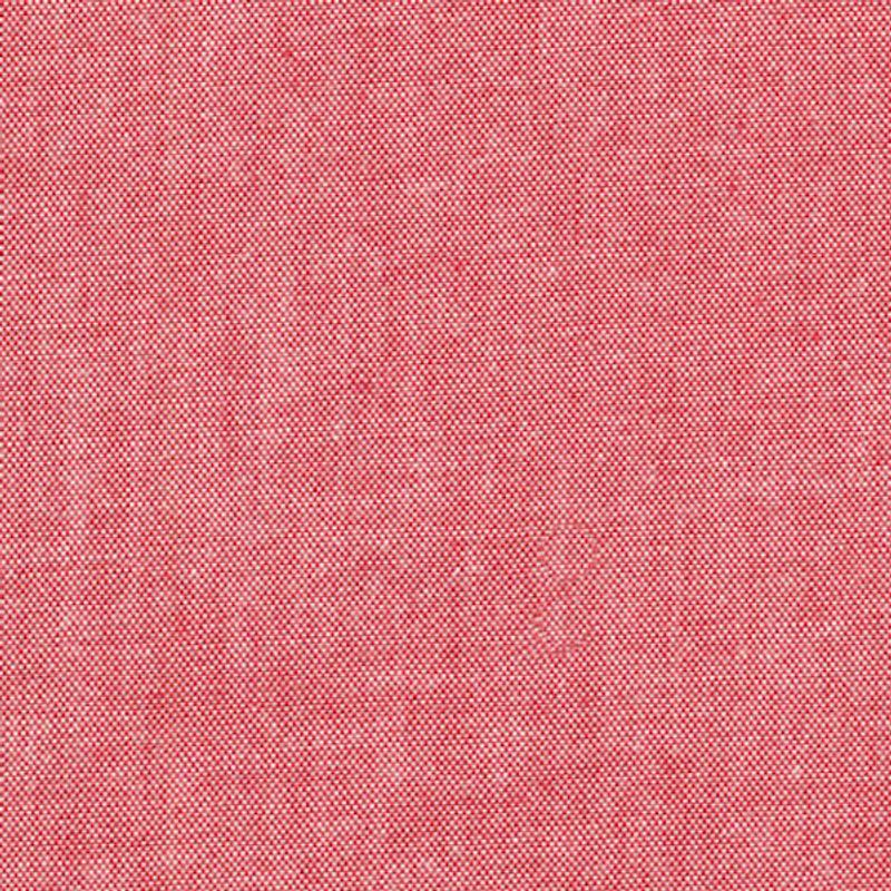 Chambray vevd - rød
