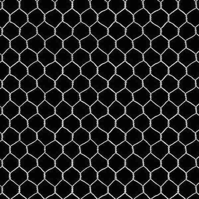 Hovedbilde Netting på svart bunn 50cm  