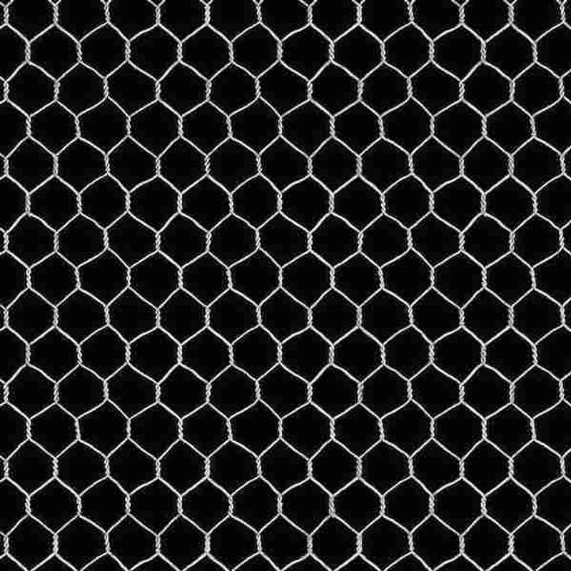 Netting på svart bunn 50cm  