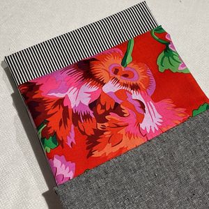 Stoffpakke - Kaffe-chambrey og striper