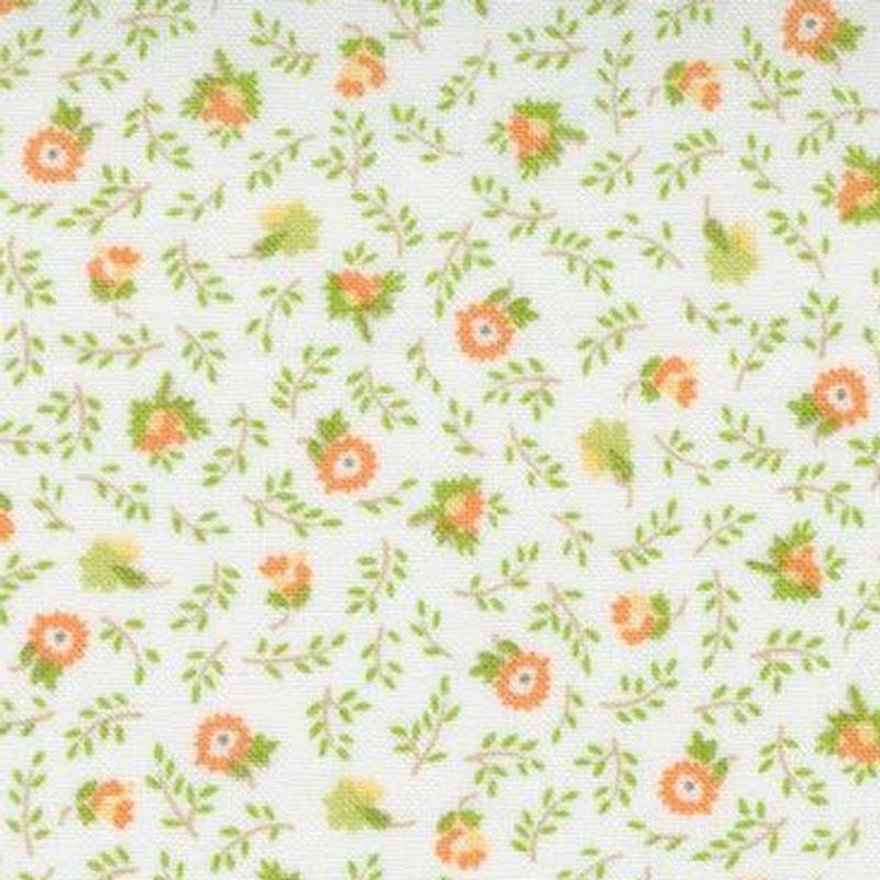 Linen Cupboard Chantilly  -små små grønne blader