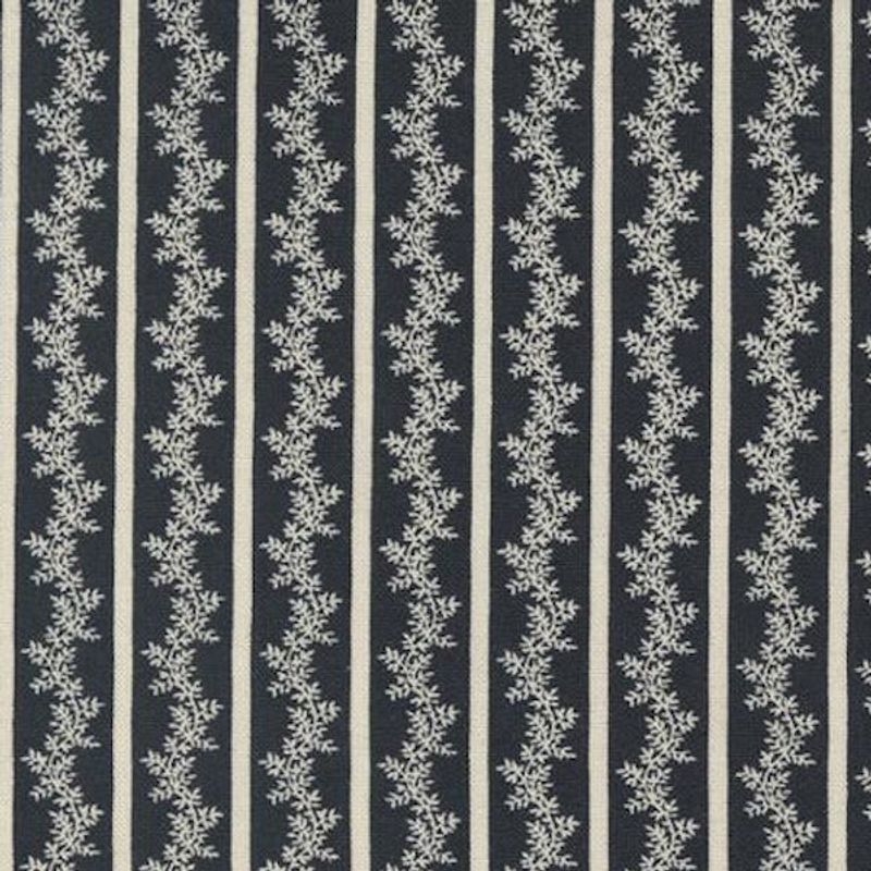 Florence Black - Svart med naturhvitt stripemønster